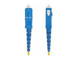 15m (49.2ft) LC to SC (UPC) OS2 Single Mode Simplex Fiber Optic Cable, 9/125µm, Laser Optimized, 40G/100G, Bend Insensitive, Low Insertion Loss