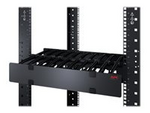 Horizontal Cable Manager Single-Sided with Cover