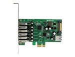 PCI Express USB 3.0-kort med 7 portar