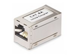 Shielded RJ45 Coupler, Inline Cat6a Coupler, F/F