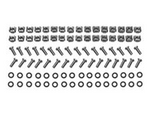 M6 Hardware Kit - skruvar, muttrar och mellanläggsbrickor för rack