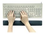 Wrist support with gel