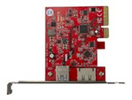2-Port USB 3.1 Gen 1(10Gbps) and eSATA(6Gbps) PCIe Card