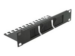 Cable Management Brush Strip with Cable Support Plate