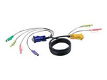 2L-5303P - kabel för tangentbord/mus/video/ljud