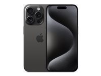Apple iPhone 15 Pro - svart titan